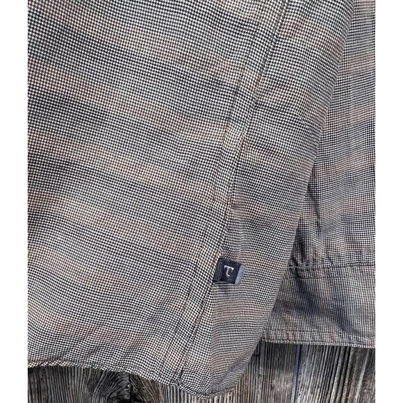 Toad & CO Wonderer Men's XXL Organic Cotton Gray Long Sleeve Button Up Shirt - Picture 4 of 16